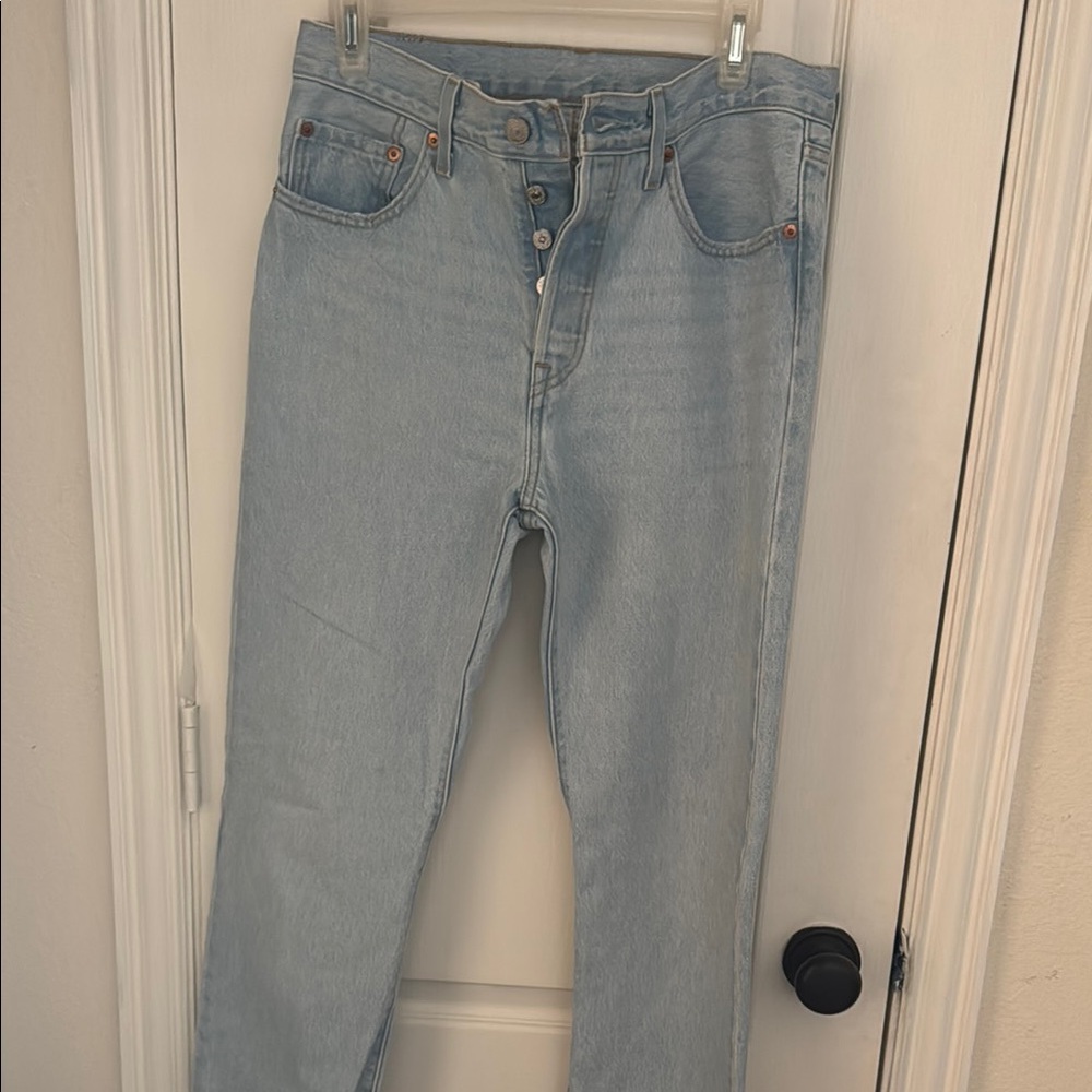 Levi's Light Blue High Rise Women Jeans